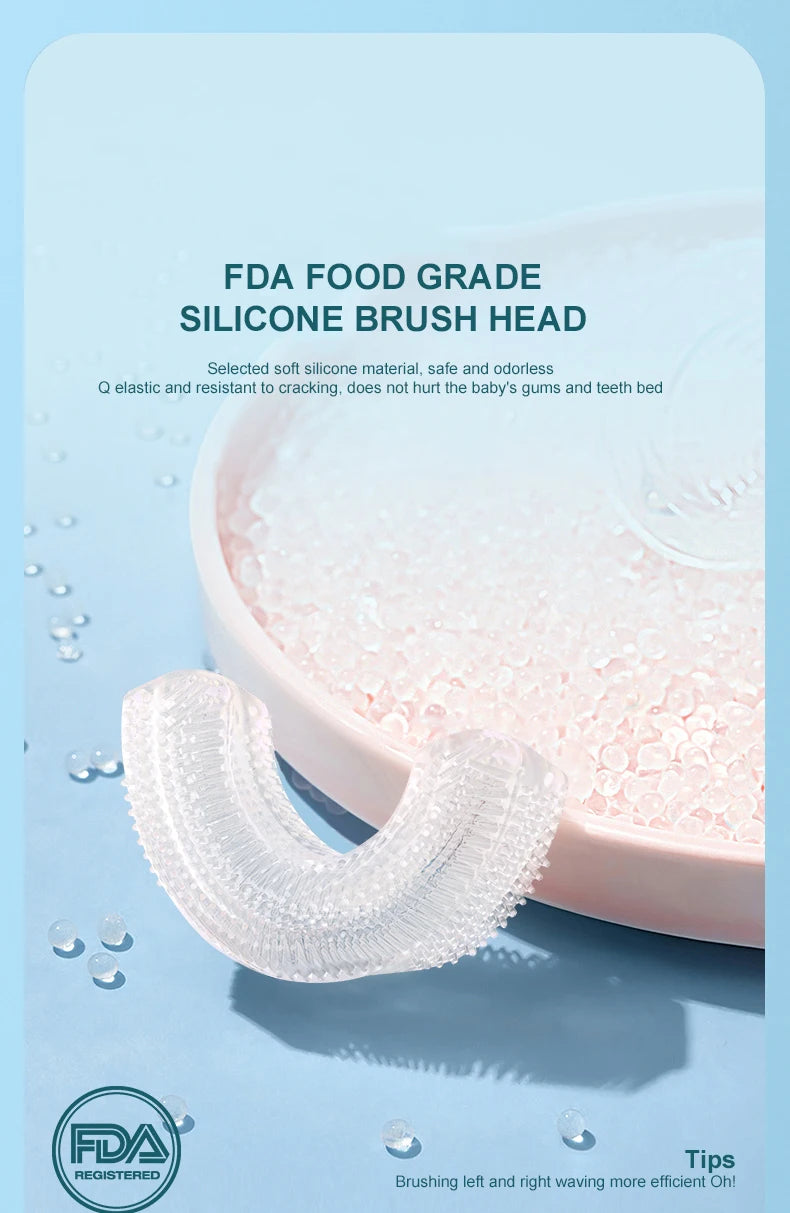 Children U-shaped Electric Toothbrush